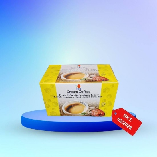 DXN Cream Coffee Ganodermalı ikisi birarada kahve	