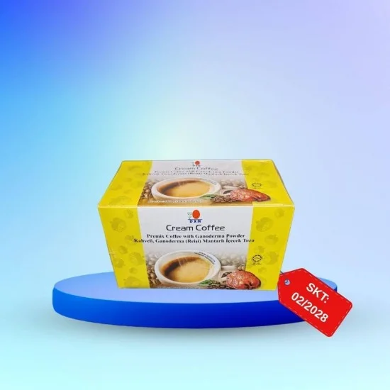 DXN Cream Coffee Ganodermalı ikisi birarada kahve	