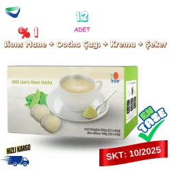 DXN Lion's Mane Oocha (Aslan yelesi mantarlı bitki çayı)