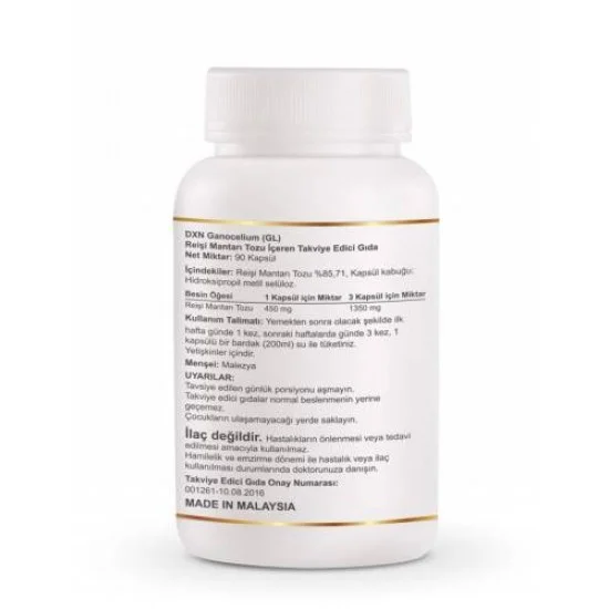 DXN Ganocelium (GL) Kırmızı Mantar Ganoderma Lucidum DXN Ganocelium (GL) Kırmızı Mantar Ganoderma Lucidum