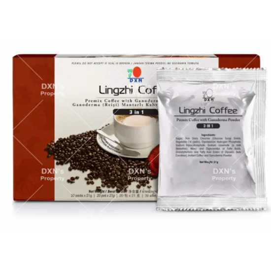 DXN Lingzhi 3 in 1 Coffee Ganodermalı üçü birarada kahve DXN Lingzhi 3 in 1 Coffee Ganodermalı üçü birarada kahve
