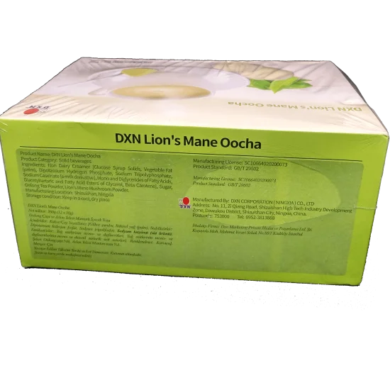 DXN Lion's Mane Oocha (Aslan yelesi mantarlı bitki çayı) DXN Lion's Mane Oocha (Aslan yelesi mantarlı bitki çayı)