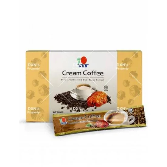 DXN Cream Coffee Ganodermalı ikisi birarada kahve	